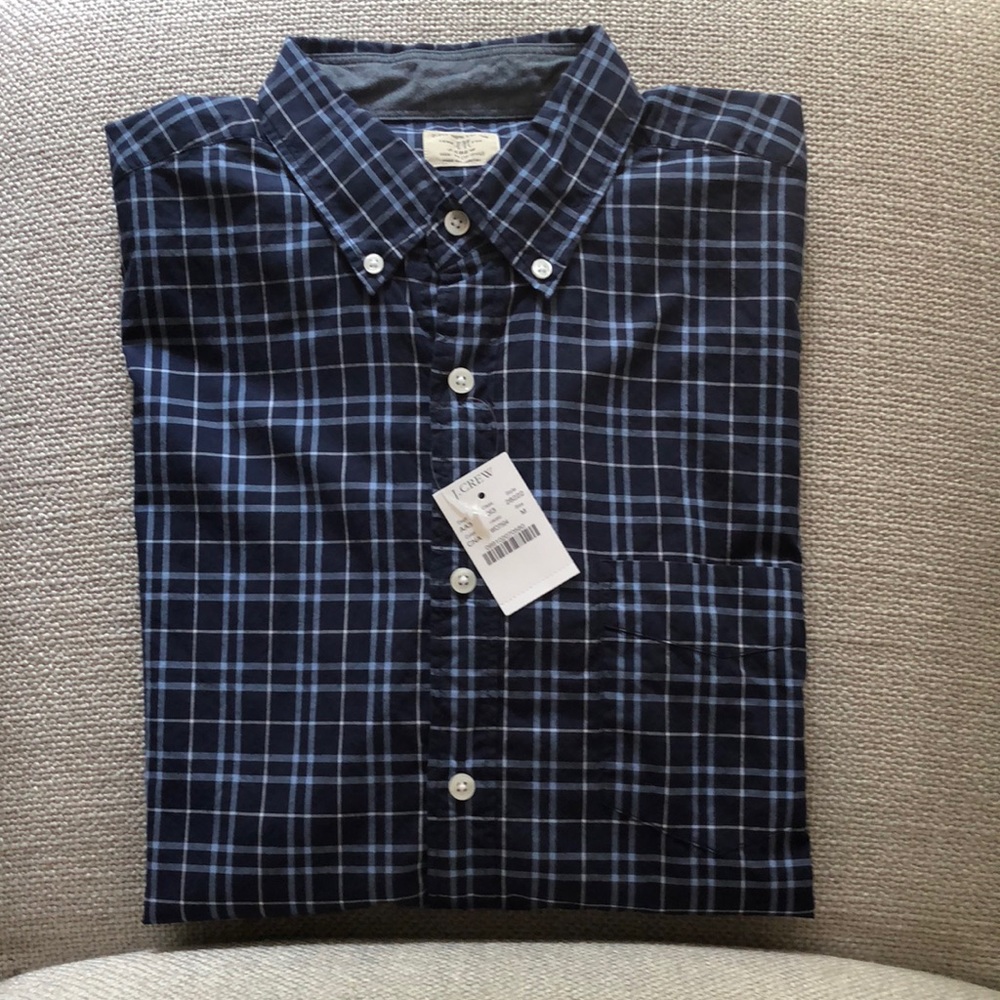 J.Crew Plaid Casual Button-Down Shirt